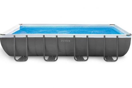 Intex 26368, каркасный бассейн 732 x 366 x 132 см Ultra Frame Rectangular самый полный комплект