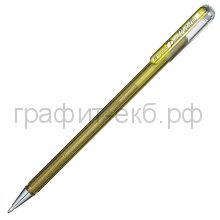 Ручка гелевая Pentel Hybrid Dual Metallic золото К110-DXX