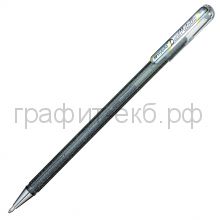 Ручка гелевая Pentel Hybrid Dual Metallic серебро К110-DZX