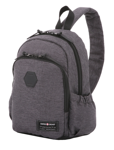Рюкзак с одним плечевым ремнем Swissgear 13'', cерый, 25х14х35 см, 12 л