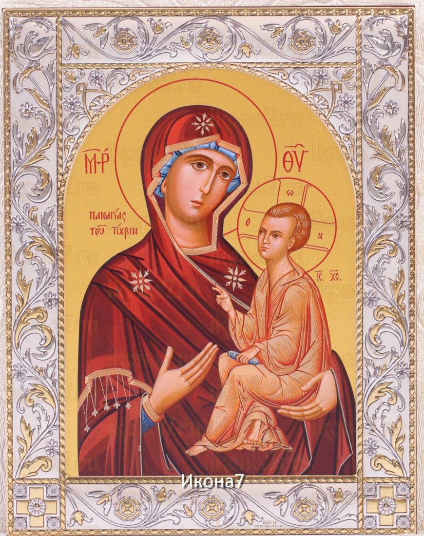 Тихвинская икона Божией Матери (14х18см)