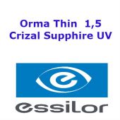 1,5 Orma  Crizal Supphire UV В