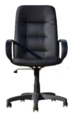 Компьютерное кресло OFFICE-LAB КР16 эко кожа черная / ЭКО1