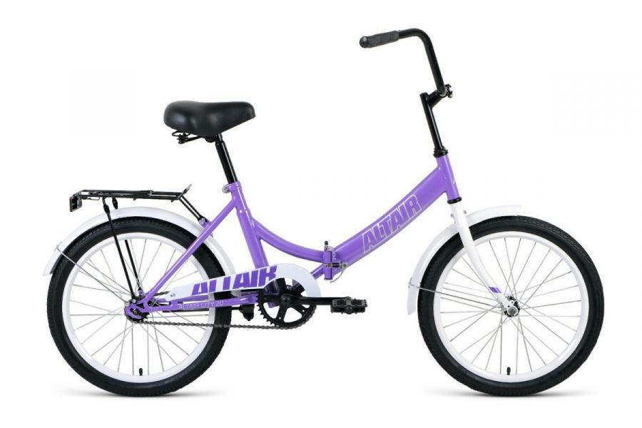 Велосипед ALTAIR CITY 20 (RBKT0YN01007) Фиолетовый/серый