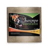 Соль Электро МАКСИ-БЛОК для лошадей с витаминами и минералами, (евроблок ). 4 кг.  "Дикий медведь"