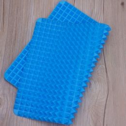 Коврик для запекания в духовке «Пирамида», цвет голубой, вид 1