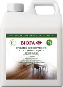 Средство Biofa 2093 1л для Сохранения Естественного Цвета Древесины для Лиственных Пород / Биофа 2093