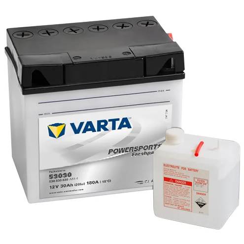 Мото аккумулятор АКБ VARTA (ВАРТА) FP 530 030 030 A514 YB30L-B 53030 30Ач о.п.