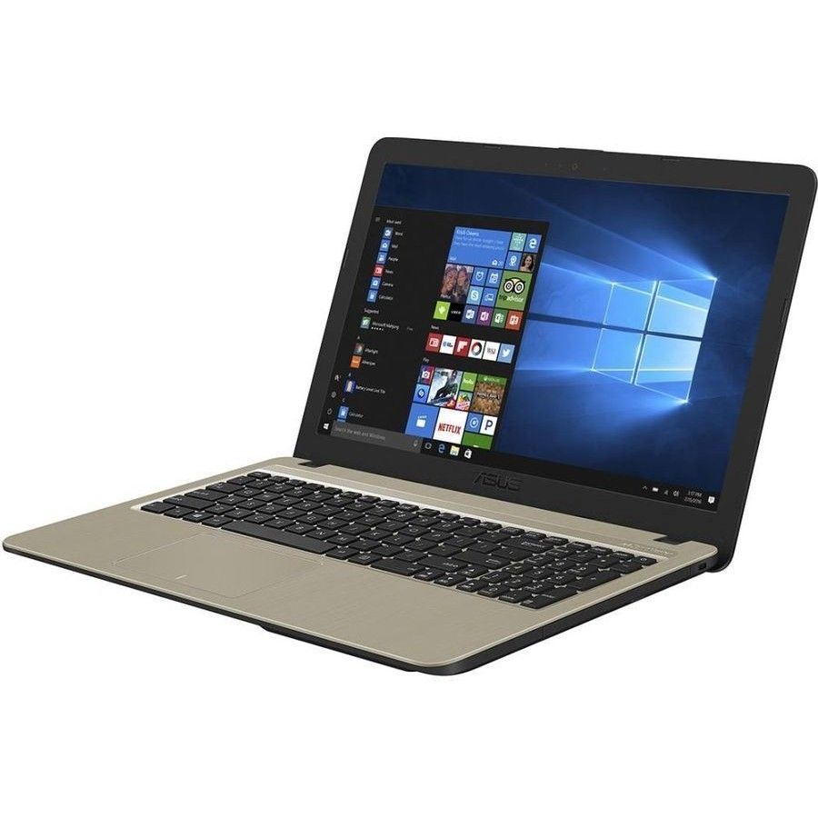 Ноутбук ASUS Х540MA-GQ120T Черный/Золотистый (PQC N5000/4Gb/500Gb/Intel UHD Graphics 605/15,6" HD/BT Cam/Win10) (90NB0IR1-M16720)