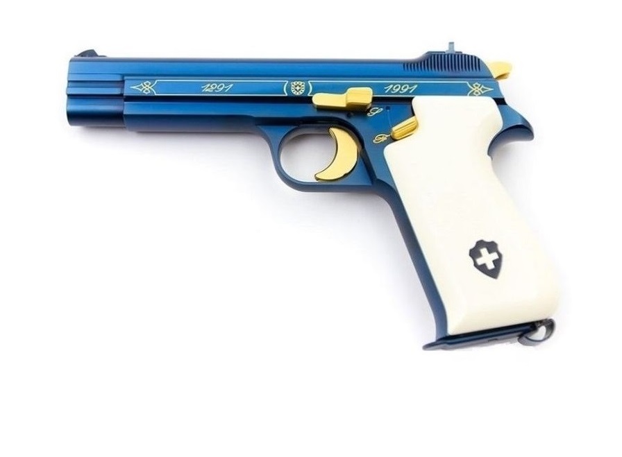 Пистолет SIG P210 Blue