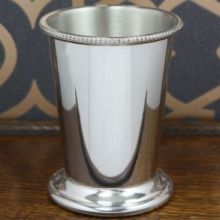 Традиционный  бокал из британского пьютера Мятный Джулеп Mint Julep Pewter Cup.