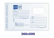 Почтовый пластиковый конверт почта России, размер 360х500