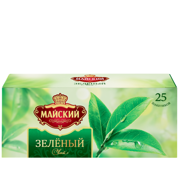 Чай Майский зеленый 25пак*2г