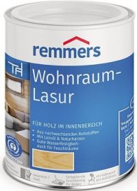 Лазурь для Дерева Remmers Wohnraum-Lasur 20л Восковая для Внутренних Работ