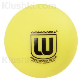 Мяч для стрит-хоккея "Winnwell" soft yellow (65 mm, 50g) (ниже 0°C)