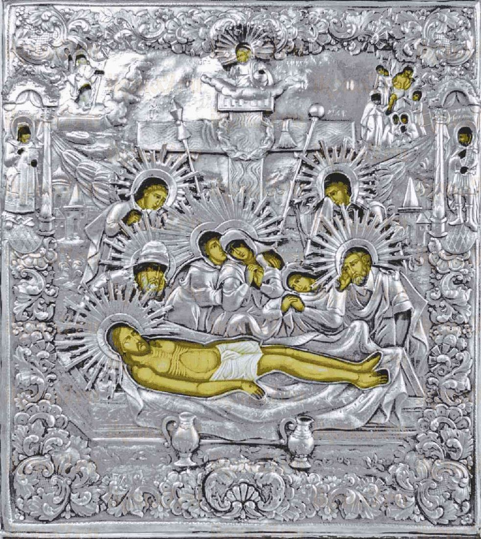 Икона Положение во гроб Иисуса Христа
