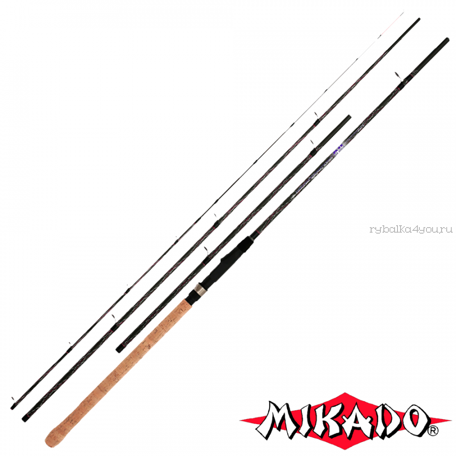 Удилище фидерное Mikado Ultraviolet Twin Feeder 3.6-4.2 м / тест до 110 гр