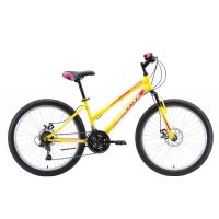 Велосипед BLACK ONE Ice Girl 24 D Желтый/розовый/белый (H000016613)