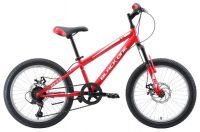 Велосипед BLACK ONE Ice 20 D Красный/белый/серый (H000014237)