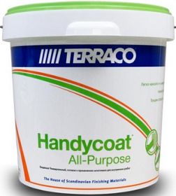 Шпатлевка Универсальная Terraco Handycoat All-Purpose 25кг Высококачественная под Финишную Отделку