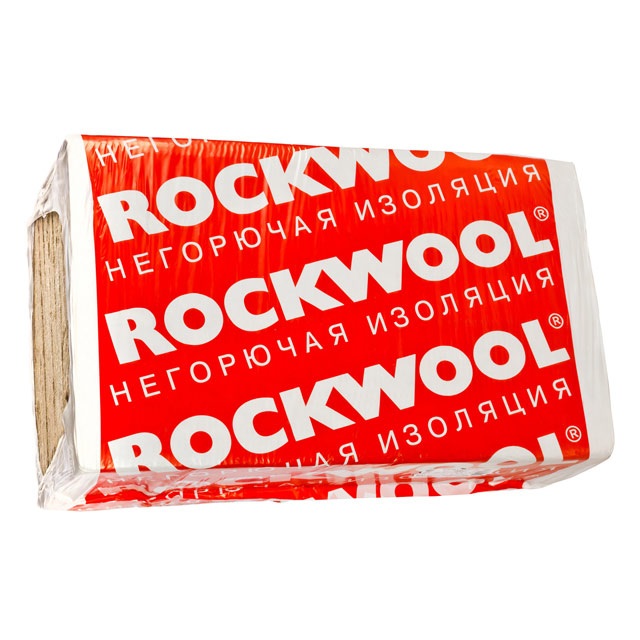 Утеплитель Rockwool Кавити Баттс 1000*600*100мм, 3.00м2, 0.300м3 (45 кг/м3)