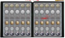 Альбом коллекционный для монет на 360 ед