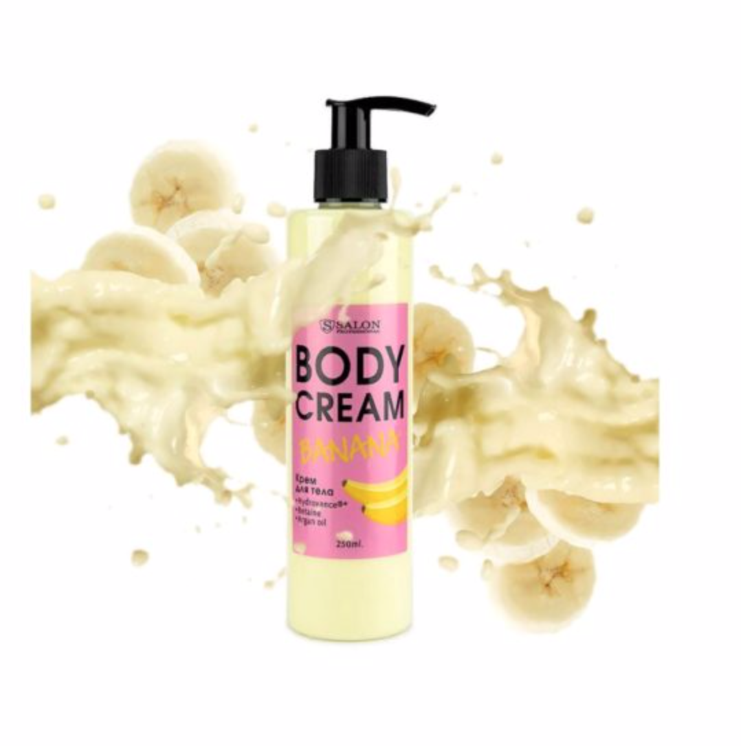 BODY CREAM крем для тела банан 250 мл «SALON Professional»