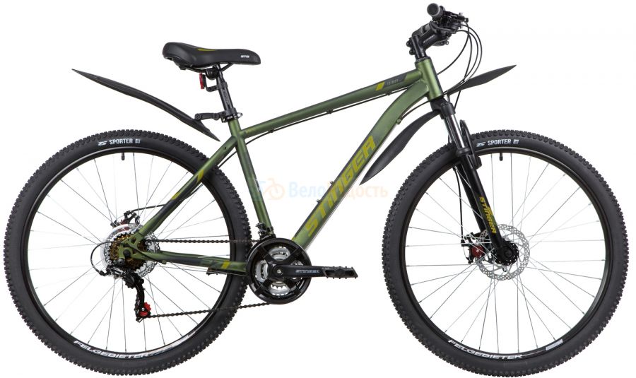 Велосипед горный Stinger Caiman D 27 (2020)