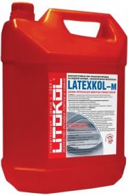 Добавка Латексная Litokol Latexkol-m 8.5кг для Придания Эластичности Цементным Клеевым Смесям