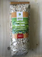 Цельнозерновые овсяные хлопья (без термической обработки) Natural Green,300 грамм