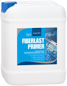 Грунтовка Гидроизоляционная Kiilto Pro Fiberlast Primer 1л Голубая для Внутренних Работ