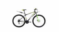 Велосипед BLACK ONE Onix D Серый/чёрный/зелёный (H000014882)