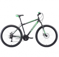 Велосипед BLACK ONE Onix D Alloy Чёрный/зелёный/серый (H000016549)