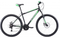 Велосипед BLACK ONE Onix D Alloy 27.5 Чёрный/зелёный/серый (H000016548)