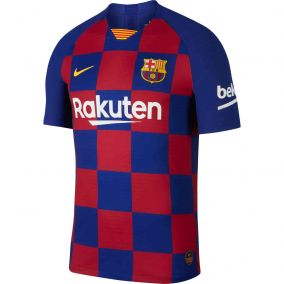 ФУТБОЛКА ИГРОВАЯ NIKE FCB VAPOR MTCH JSY SS HM (SU19) AJ5257-456