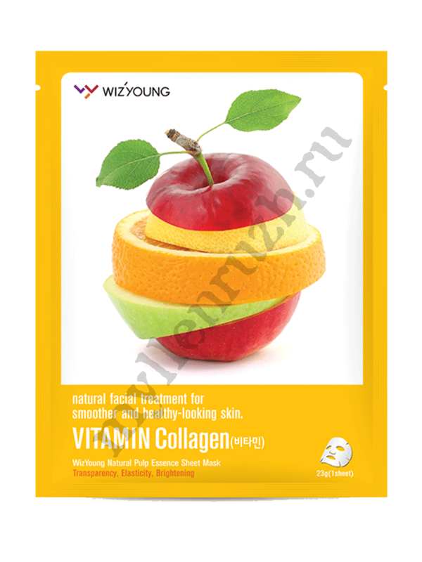 Wizyoung Тканевая маска для лица Vitamin Collagen