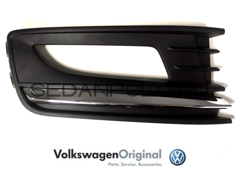 Облицовка ПТФ правая VAG Хром Volkswagen Polo Sedan