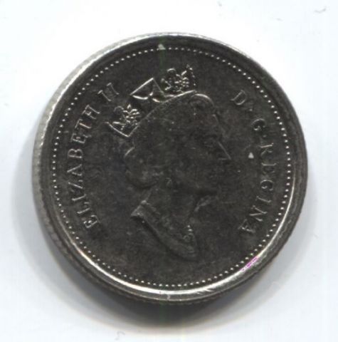 10 центов 1998 года Канада