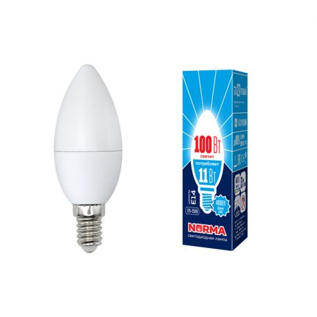 Светодиодная лампа NORMA LED-C37-11W/NW/E14/FR/NR