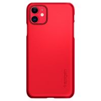Купить чехол Spigen Thin Fit для iPhone 7 красный тонкий чехол для Айфон 11 в Москве в интернет магазине аксессуаров для смартфонов elite-case.ru