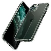 Купить чехол Spigen Quartz Hybrid для iPhone 11 Pro прозрачный чехол для Айфон 11 Про в Москве в интернет магазине аксессуаров для смартфонов elite-case.ru
