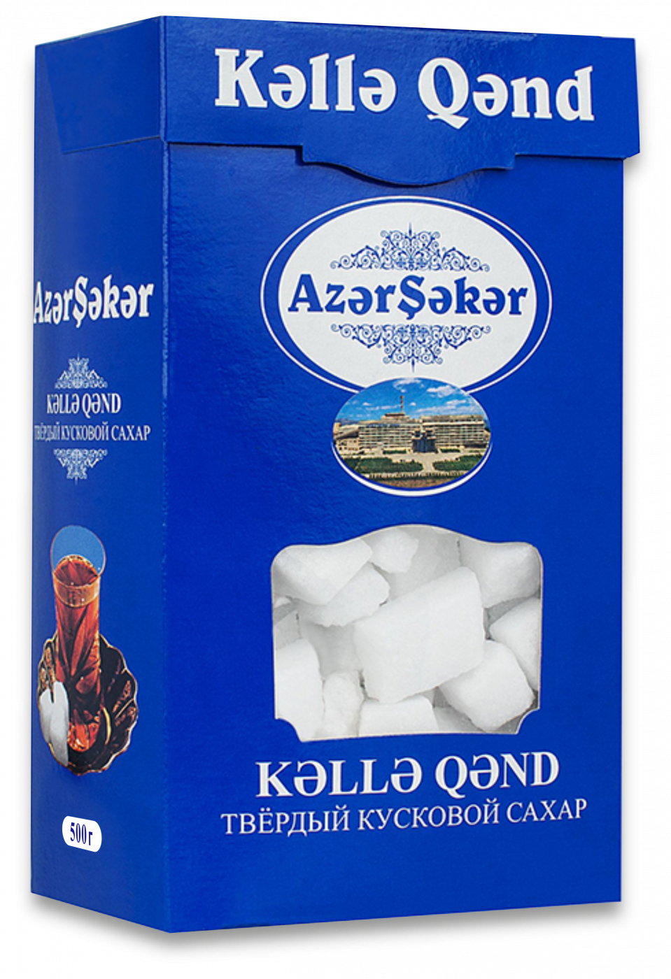 Сахар твердый кусковой Azer Seker 500гр