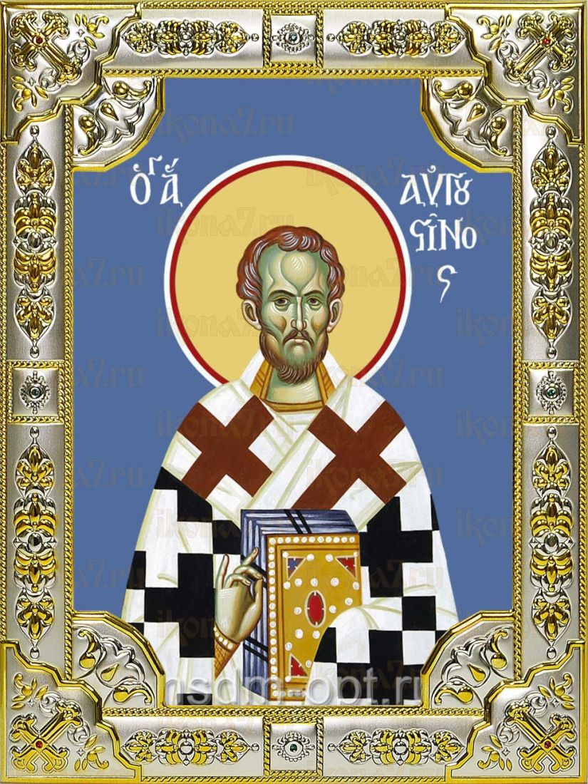 Икона Августин блаженный (18х24)