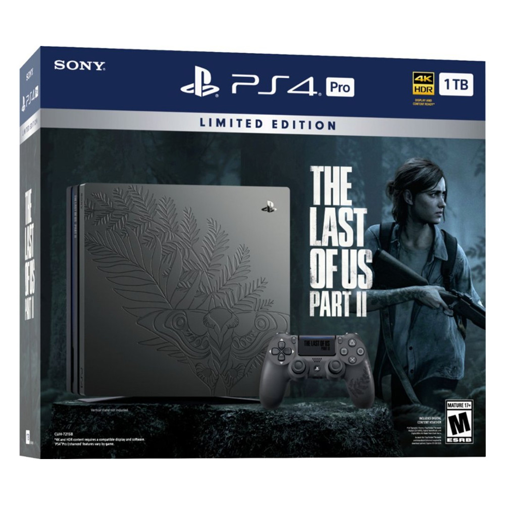 Игровая приставка Sony PlayStation 4 Pro 1 Тб The Last Of Us: Part II Limited Edition