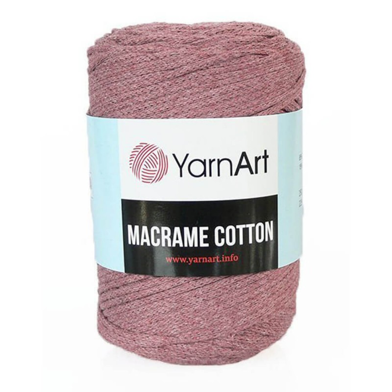 Macrame Cotton (Yarnart) 792-брусника