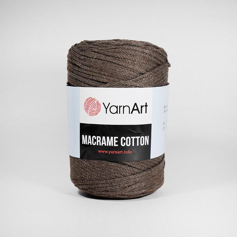 Macrame Cotton (Yarnart) 768-кофе