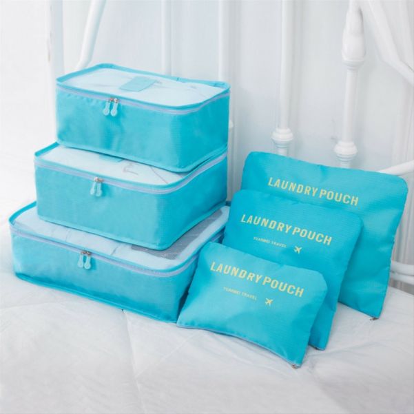 Набор дорожных сумок для путешествий Laundry Pouch, 6 шт
