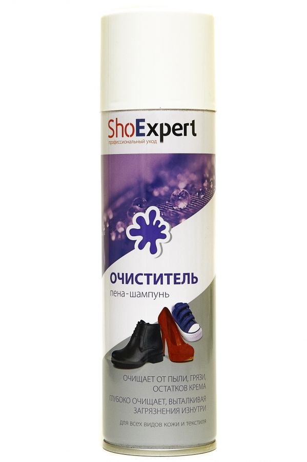 Shoexpert  Очиститель для обуви (пена-шампунь)