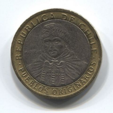 100 песо 2006 года Чили