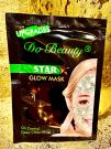 МЕРЦАЮЩАЯ Маска для лица Do Beauty Star Glow Mask Oil Control зеленая ,18 гр